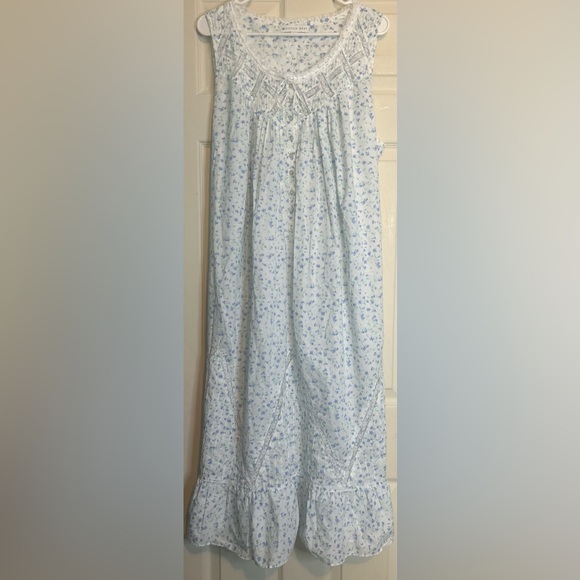 Eileen West moonlight sonata floral maxi nightgown - Picture 2 of 7
